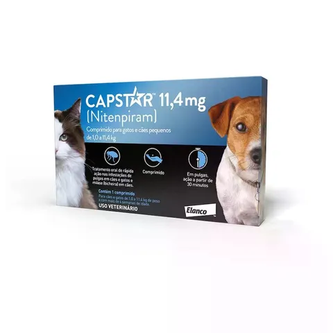 Capstar 11,4mg C/1 Comprimido